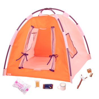 All Night Campsite 18-inch Doll Tent