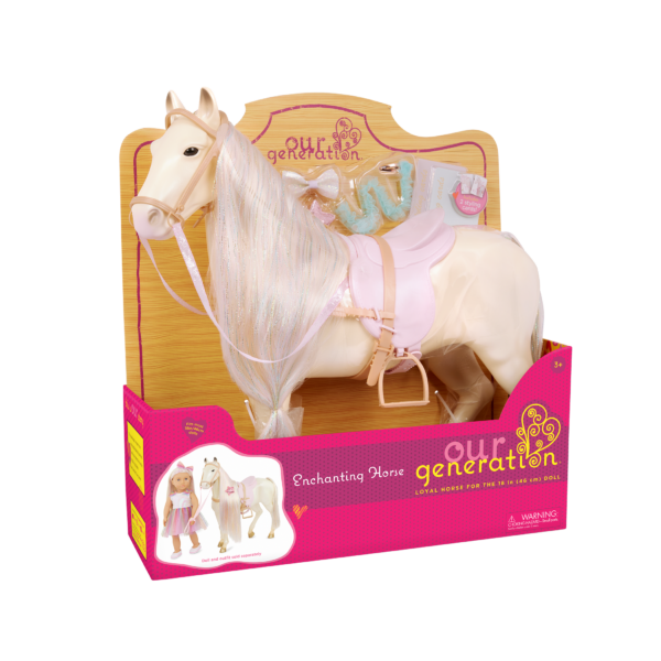 Our Generation Enchanting Horse Toy in Packaging