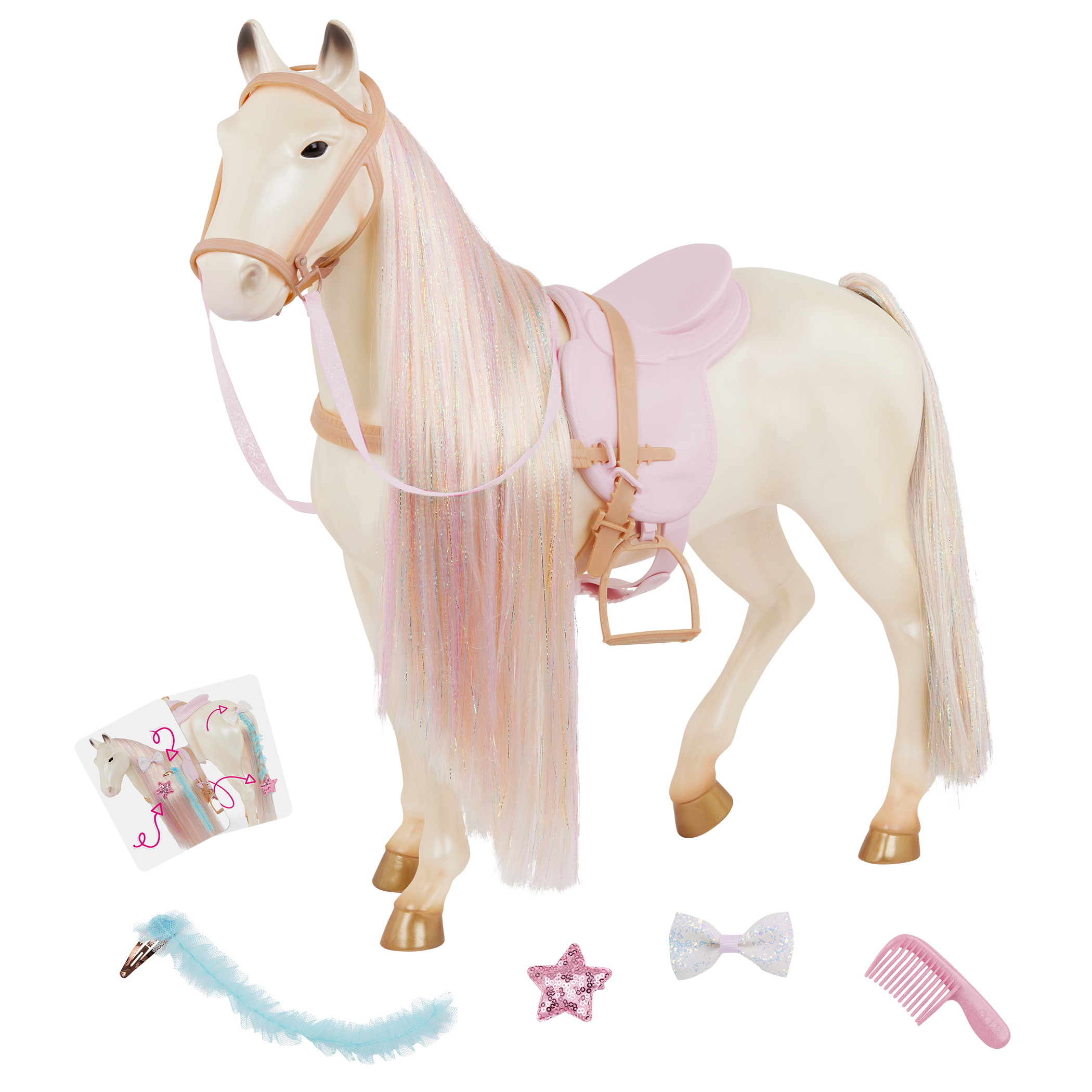Our Generation Enchanting Horse Toy for 18-inch Dolls 