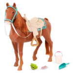 American Saddlebred Toy Horse for 18 Dolls Our Generation