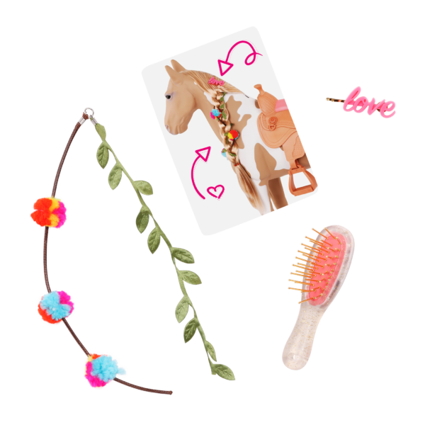 Our Generation Hairstyling Accessories for Toy Horse