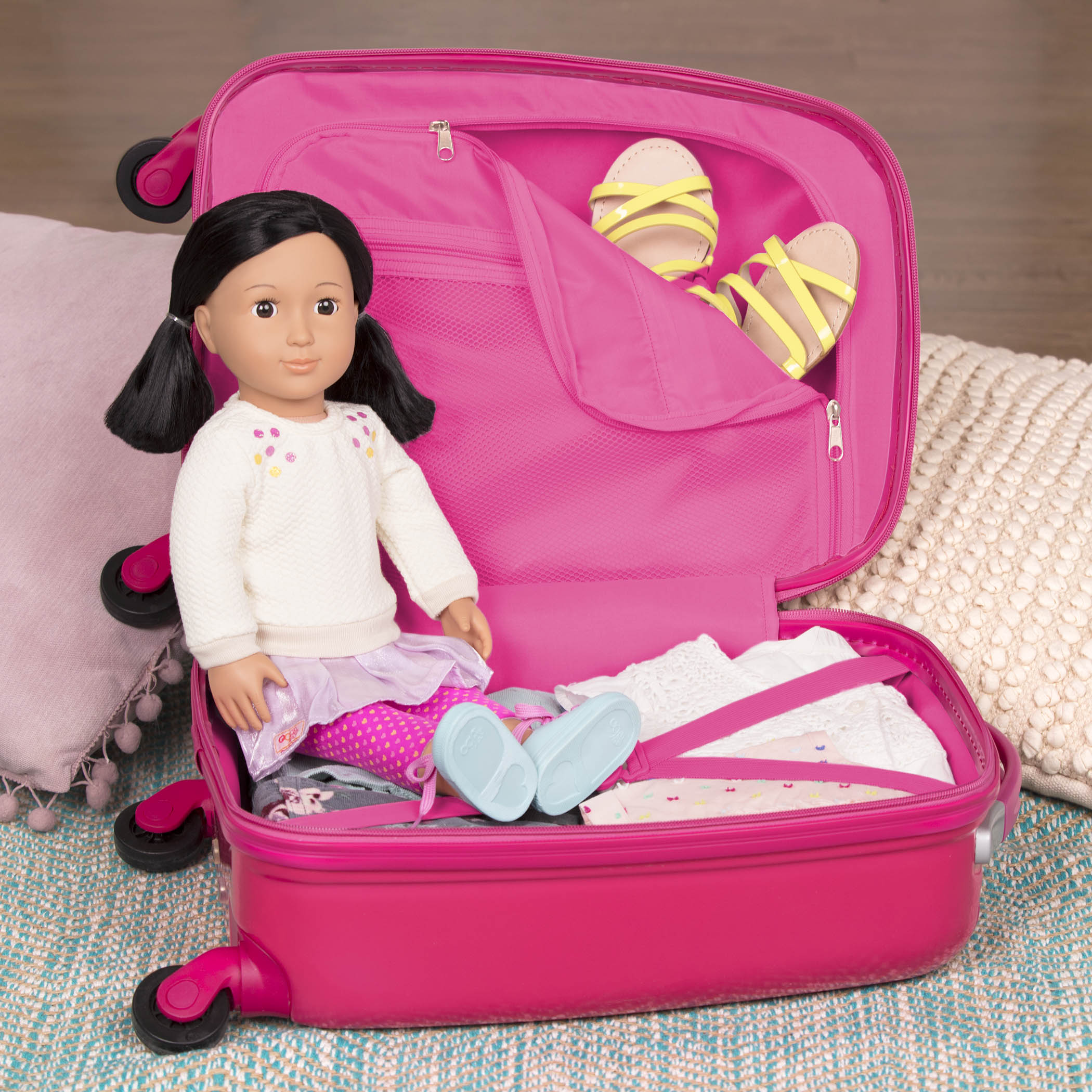 Carry On Dreaming with Suyin doll inside