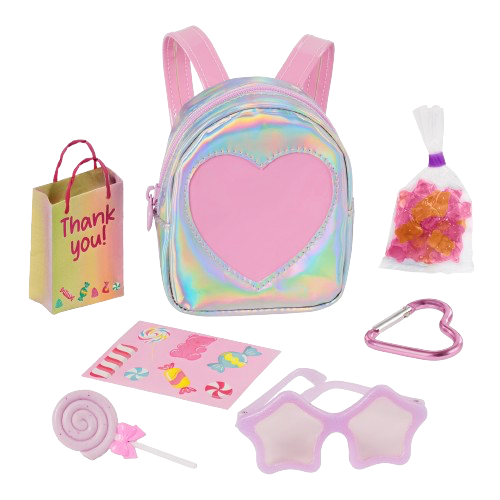 Our Generation Sweetheart Surprise Backpack for 18" Dolls