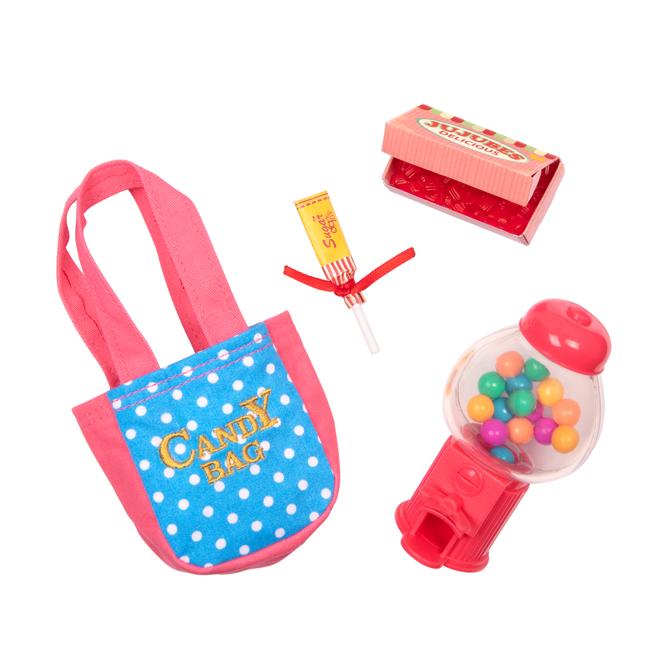 Treats and Sweets Gumball Machine for 18-inch Dolls 