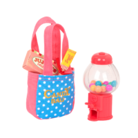 Treats and Sweets Retro Gumball Machine for 18-inch Dolls