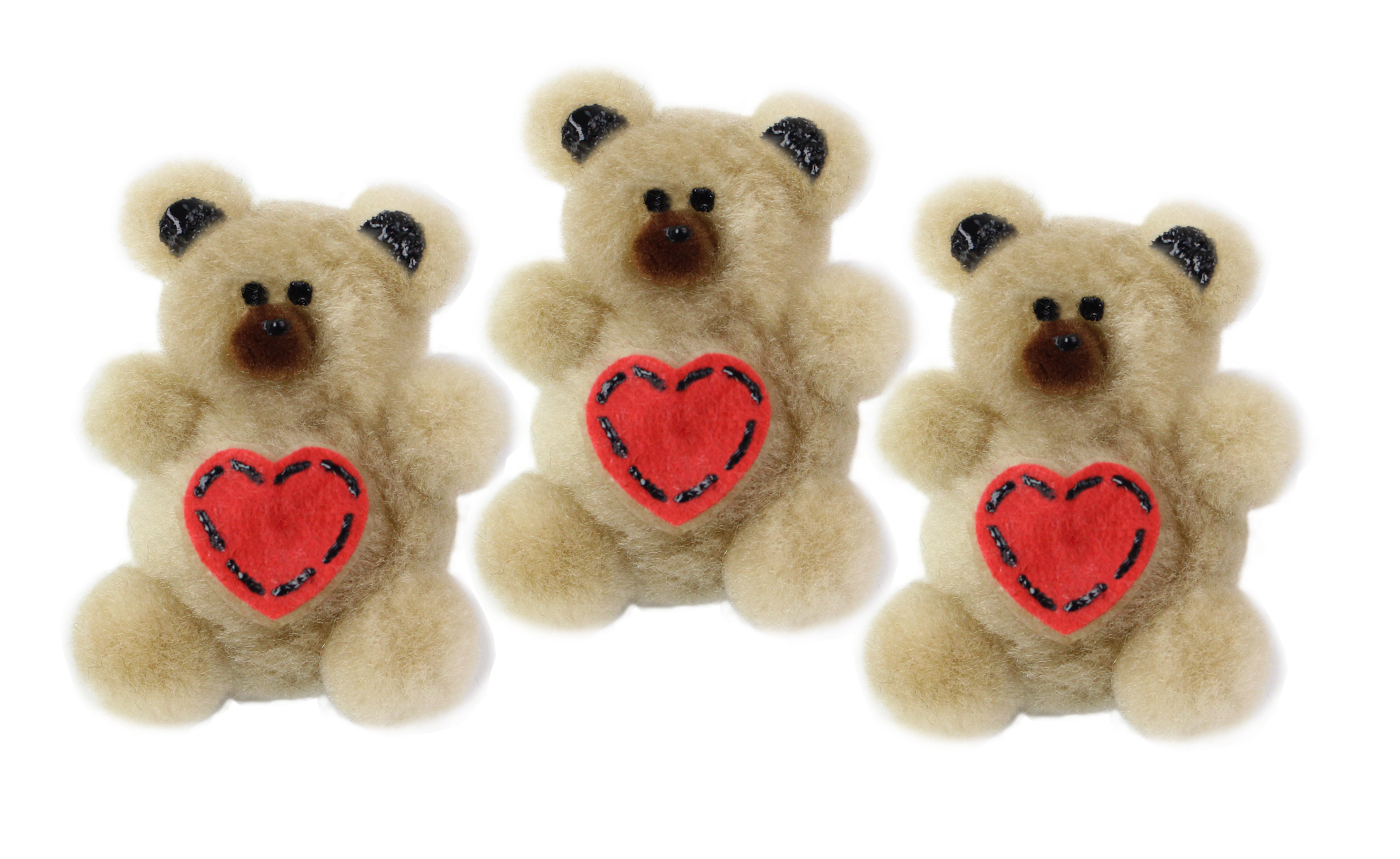 Make a cute DIY Pom Pom Teddy Bear to share with your dolls and friends!