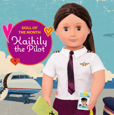 Kaihily the Pilot - November Doll of the Month