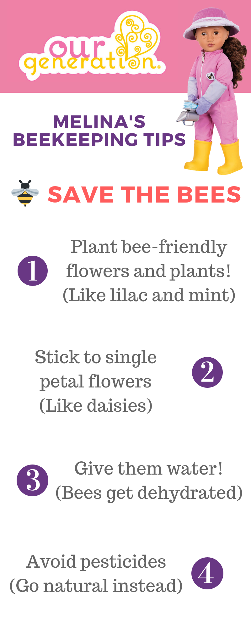 Save the Bees with Melina!