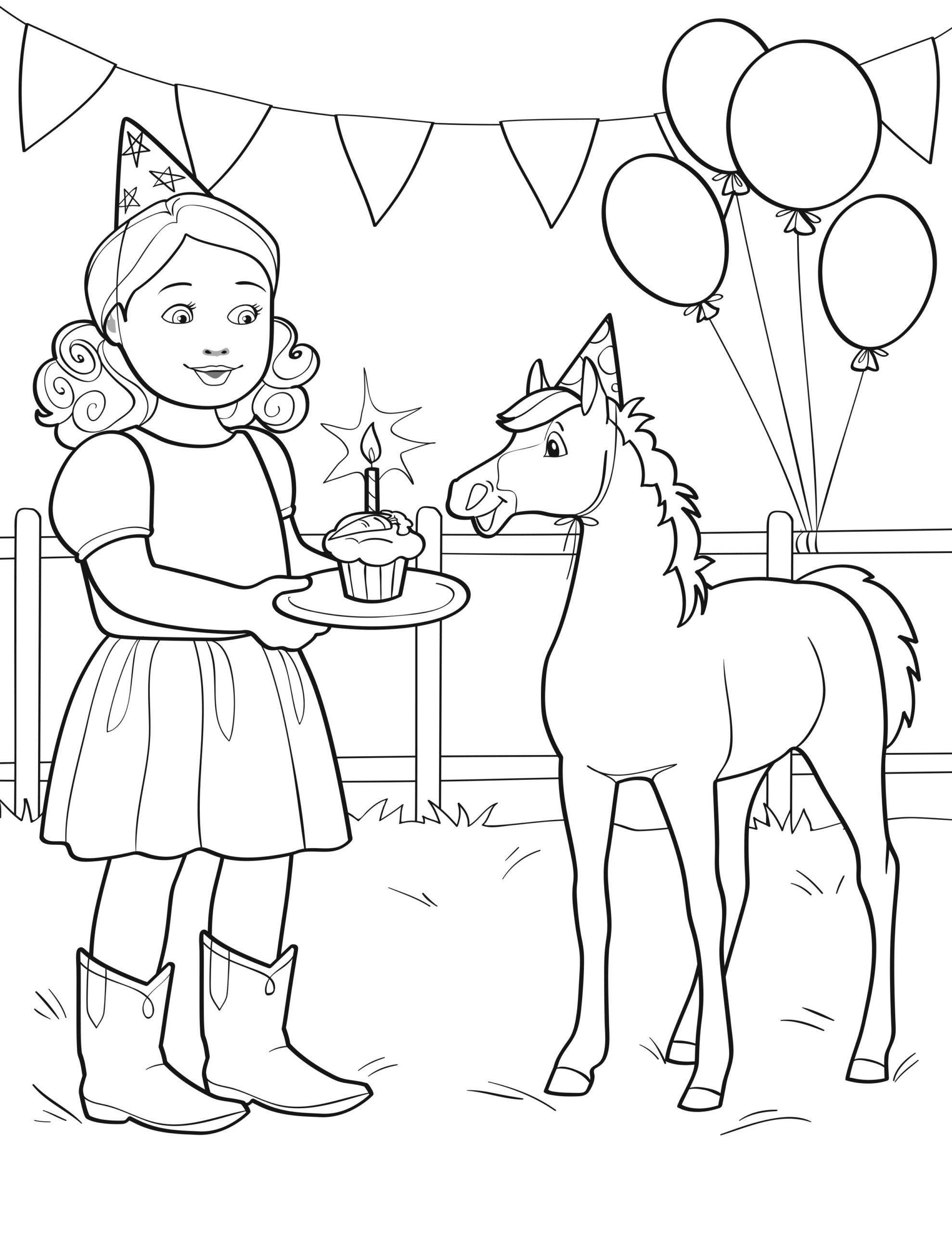 Gibson Girl Coloring Pages - Set of 6 — Chub and Bug Illustration
