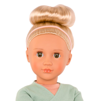 Our Generation Classic Doll Demi 18inch Brown Hair